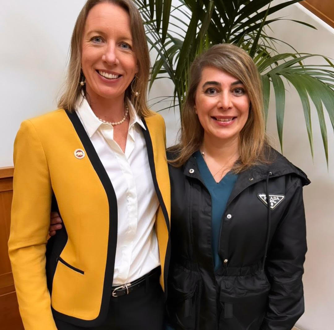Dr. Asemi of Ember Fertility meets with Catherine Blakespear a California senator about patient advocacy | Orange County, CA